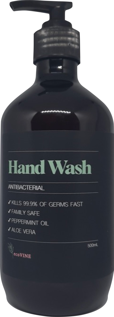 ecoVINE Premium Hand Wash Antibacterial Gel 500mL